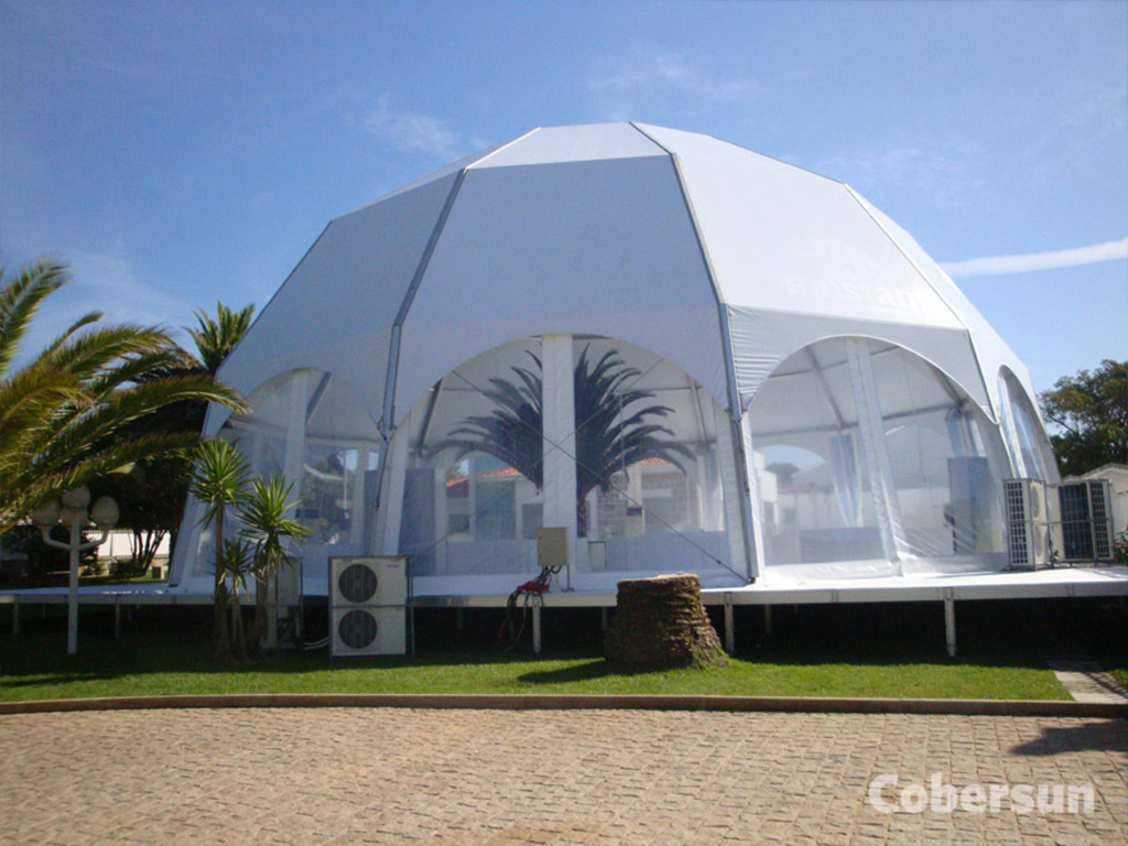 Estrados e palcos para tendas e eventos - Cobersun
