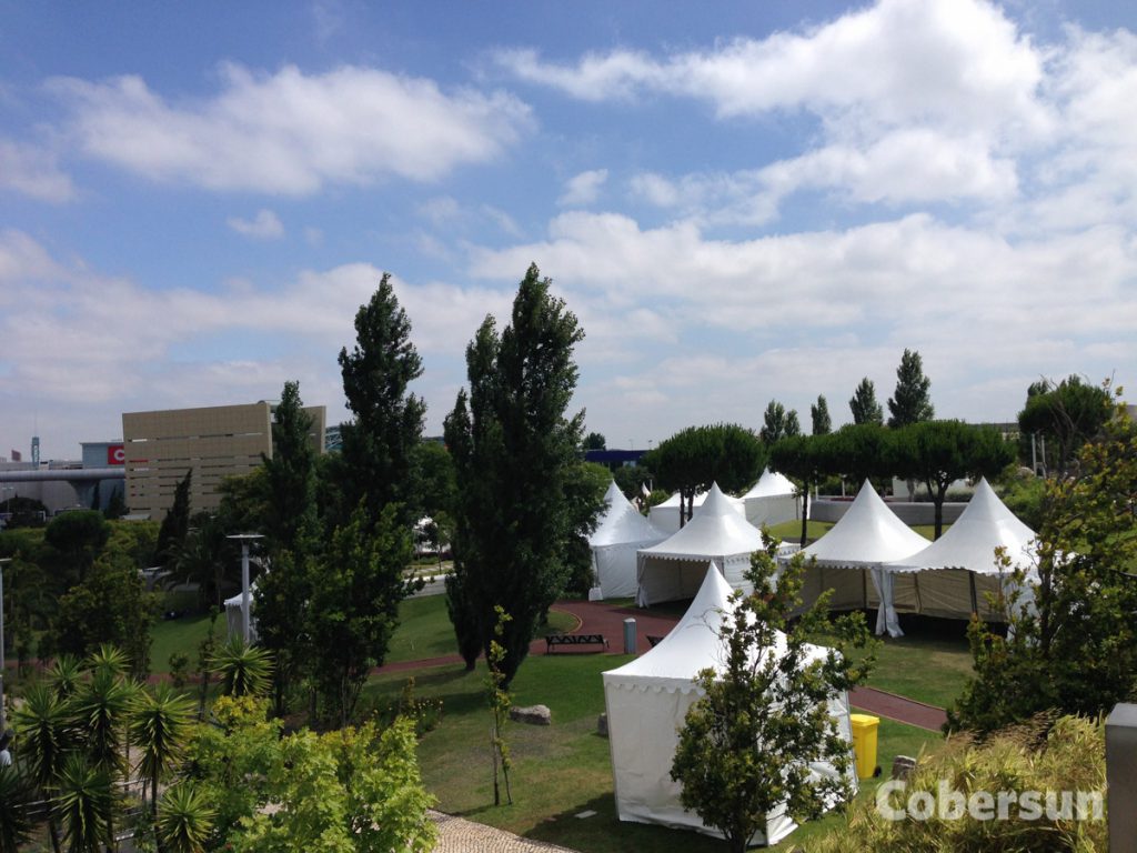 Tenda para Festivais modelo Pagode