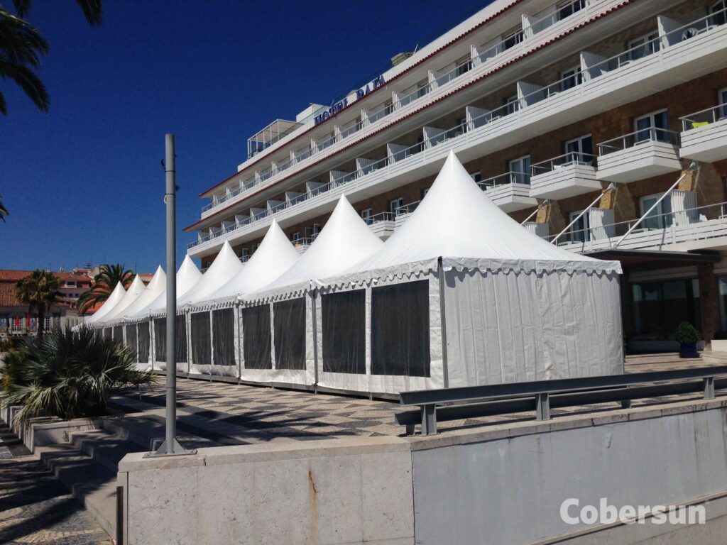 Tenda para eventos modelo Pagode