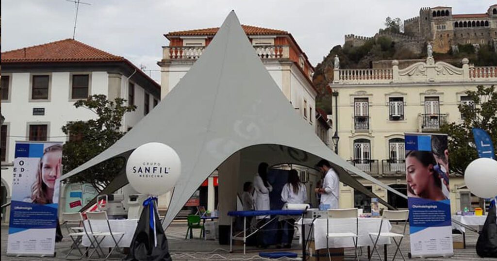 Tenda para eventos Star Cobersun