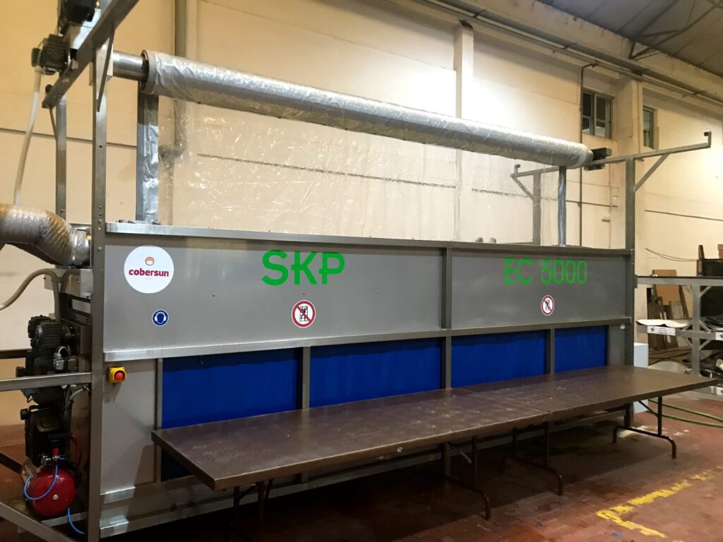 CoberClean - Máquina de limpeza de telas