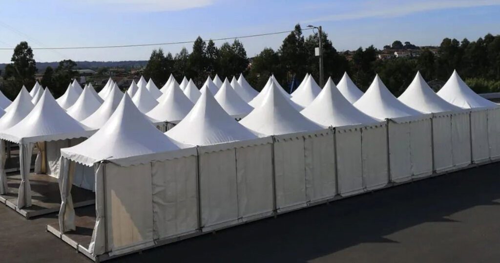 Tenda para eventos Pagode / Jaima - Cobersun