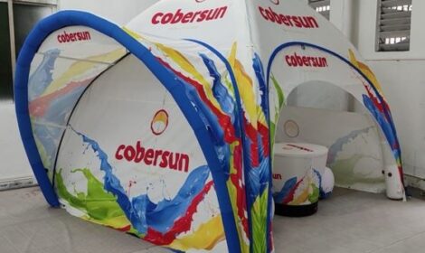 Vantagens da utilização de tendas insufláveis em eventos