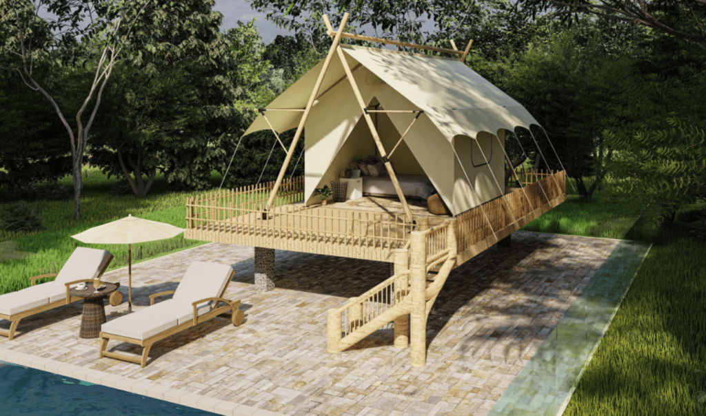 Tenda de Glamping Modelo Elegance